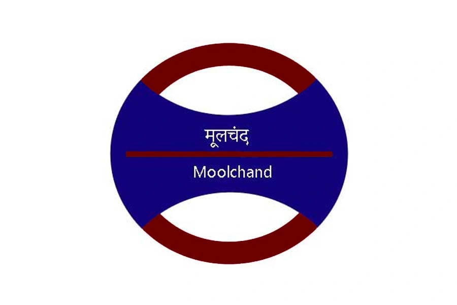 moolchand metro station