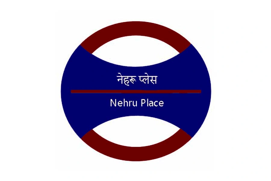 nehru place metro station