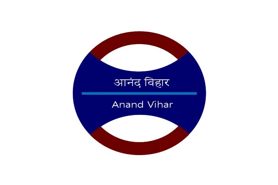 anand vihar metro station