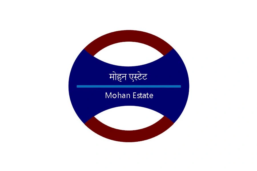 mohan estate metro station