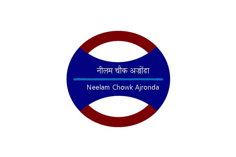 Neelam Chowk Ajronda Metro Station