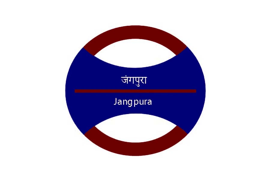 Jangpura Metro Station