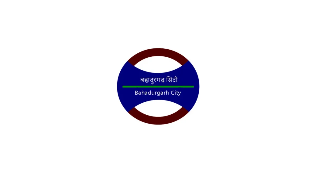 bahadurgarh city metro station