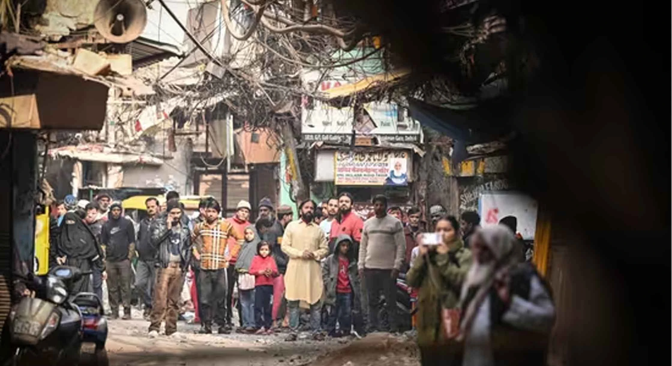Demolition drive near mosque